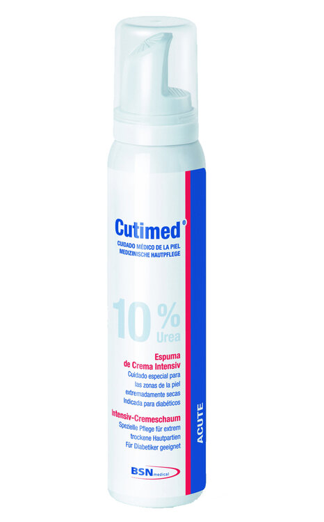 Cutimed Acute met 10% urea - medische huidverzorging - hydraterende mousse - 125ml