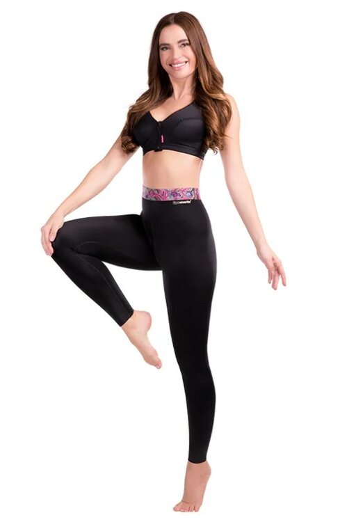 LIPOELASTIC Active leggings  long - zwart 