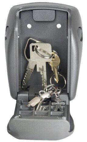 MasterLock - sleutelkluis met 4-cijferige combinatiecode - open