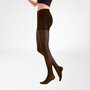 VenoTrain act SHEER ELEGANCE - AT - 70 den - ESPRESSO - steunkous panty - gesloten tenen